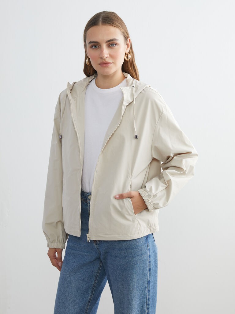 LC Waikiki Ženska jakna W52598Z8-VL2, Bež