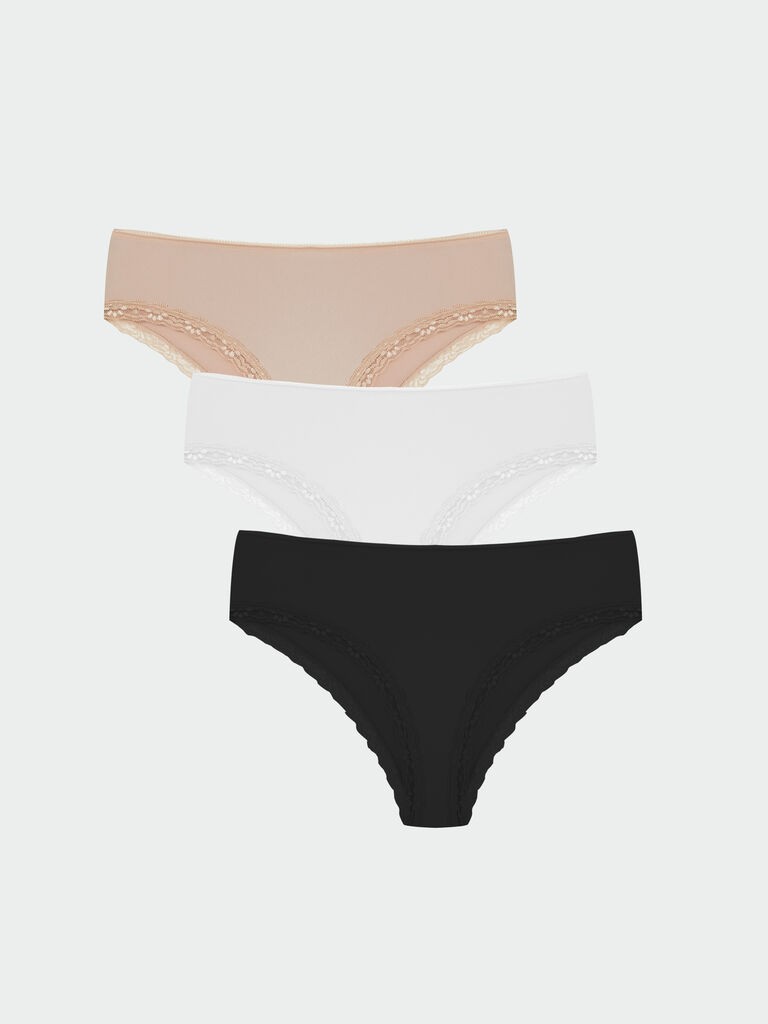 LC Waikiki Set ženskih gaćica W50670Z8-D0P, 3 komada