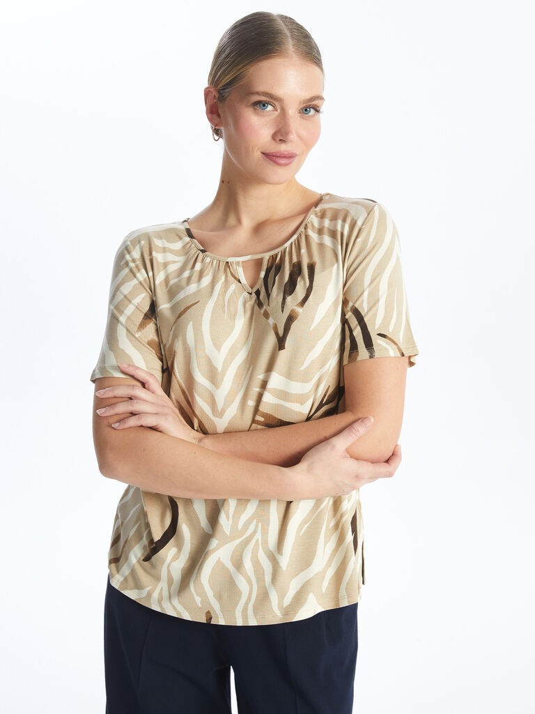 LC Waikiki Ženska bluza S4JA74Z8-LQB, Bež