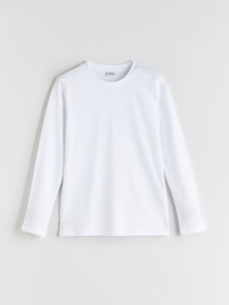 LC Waikiki Majica za dečake S52550Z4-Q6K, Bela