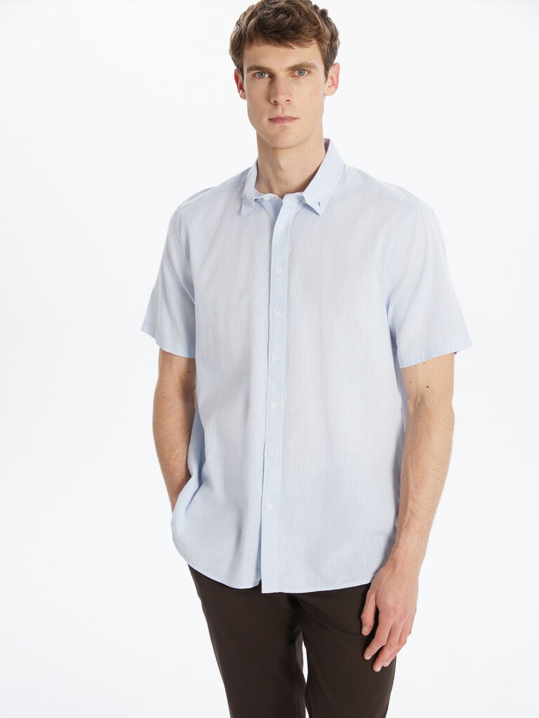 LC Waikiki Muška košulja S5ED23Z8-P2V, Plava