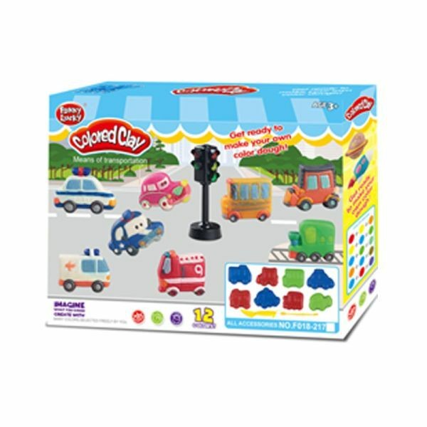 Kreativni set Plastelin sa modlama 12705, 12 delova