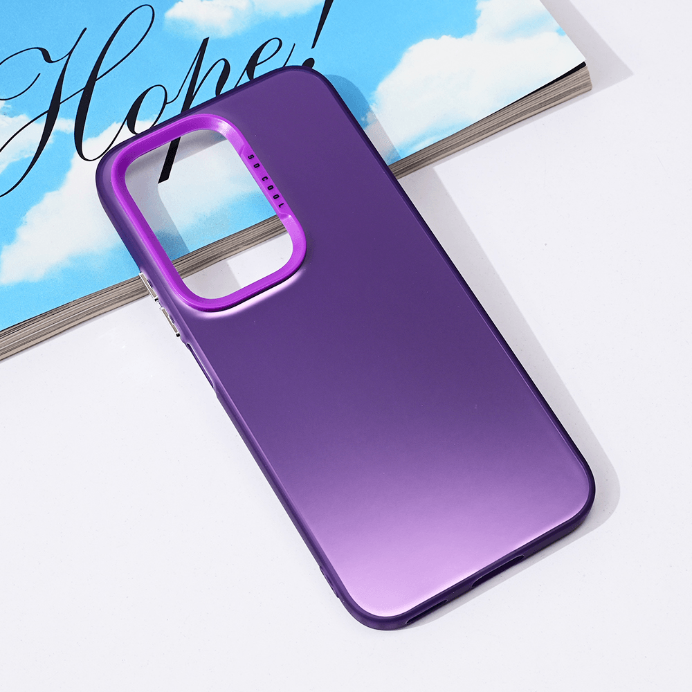 Maska za mobilni telefon Honor 200 Lite CLEAR, Ljubičasta