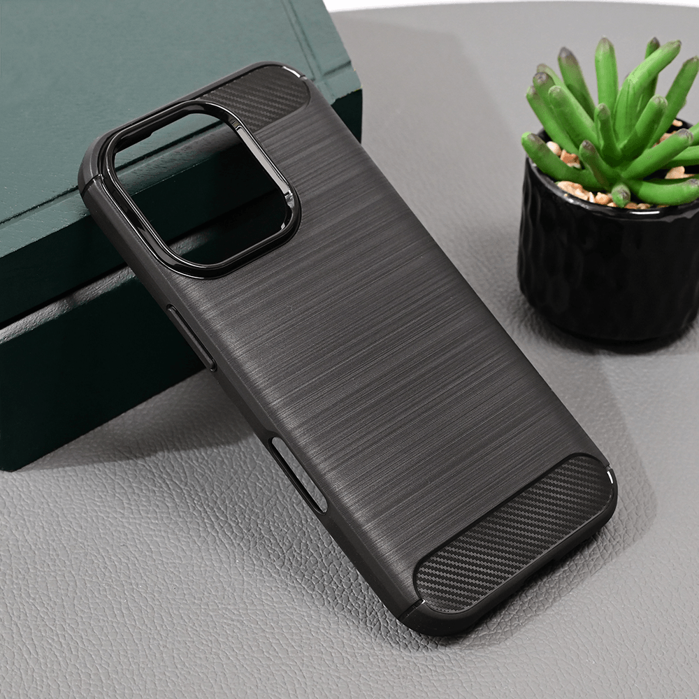 Maska za mobilni telefon iPhone 16 Pro DEFENDER SAFEGUARD, Crna