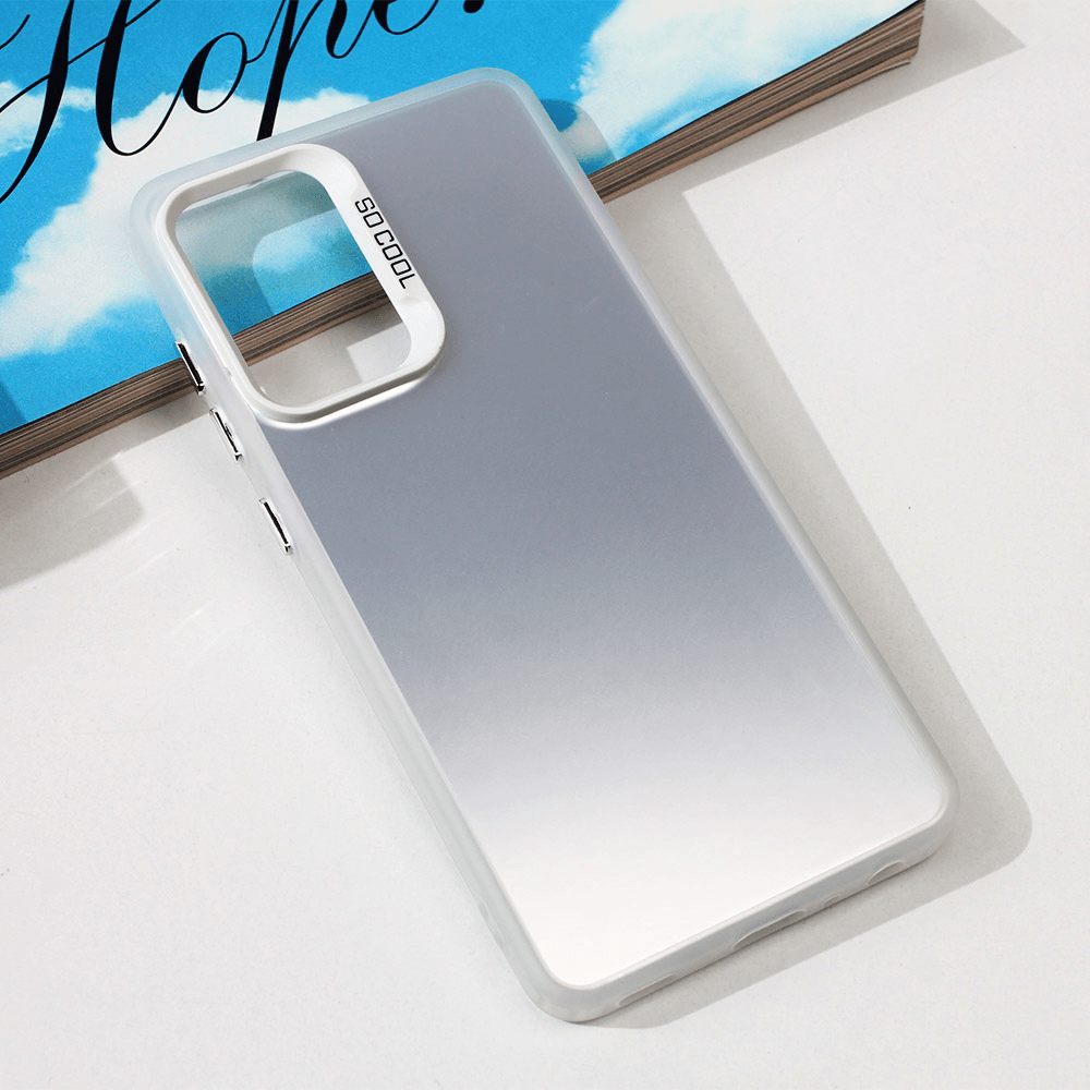 Maska za mobilni telefon Samsung Galaxy A52 4G/A52 5G/A52s 5G CLEAR, Srebrne boje