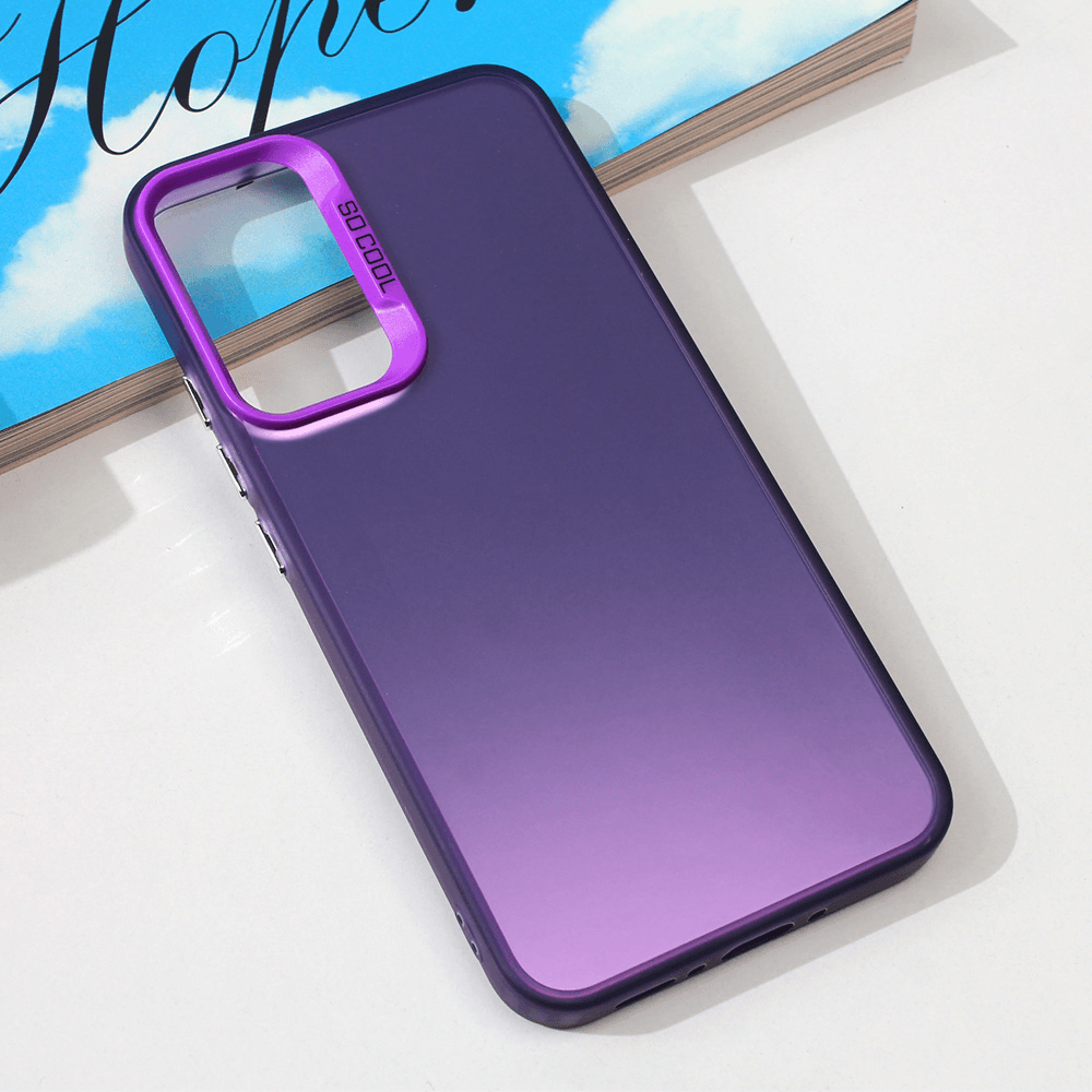 Maska za mobilni telefon Samsung Galaxy A34 5G CLEAR, Ljubičasta