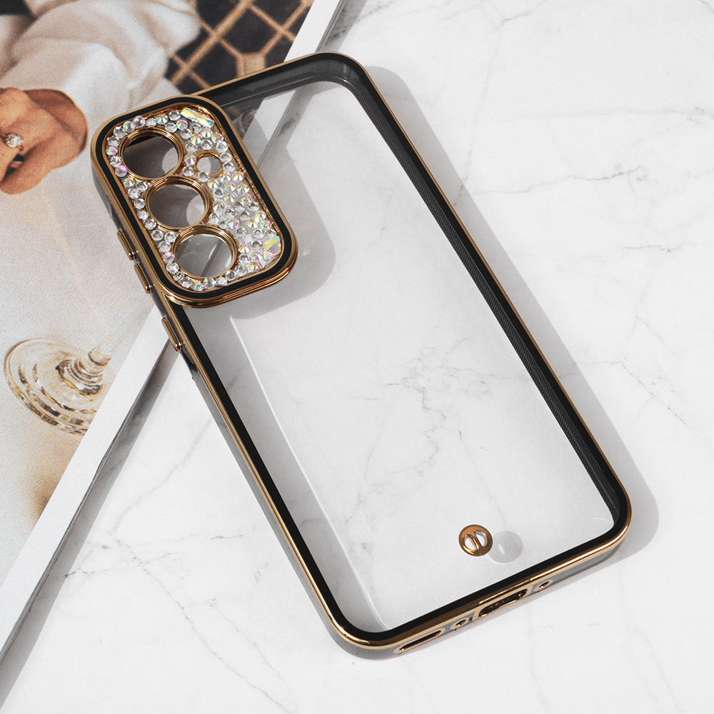 Maska za mobilni telefon Samsung Galaxy A35 5G CIRKON CAMERA, Crna