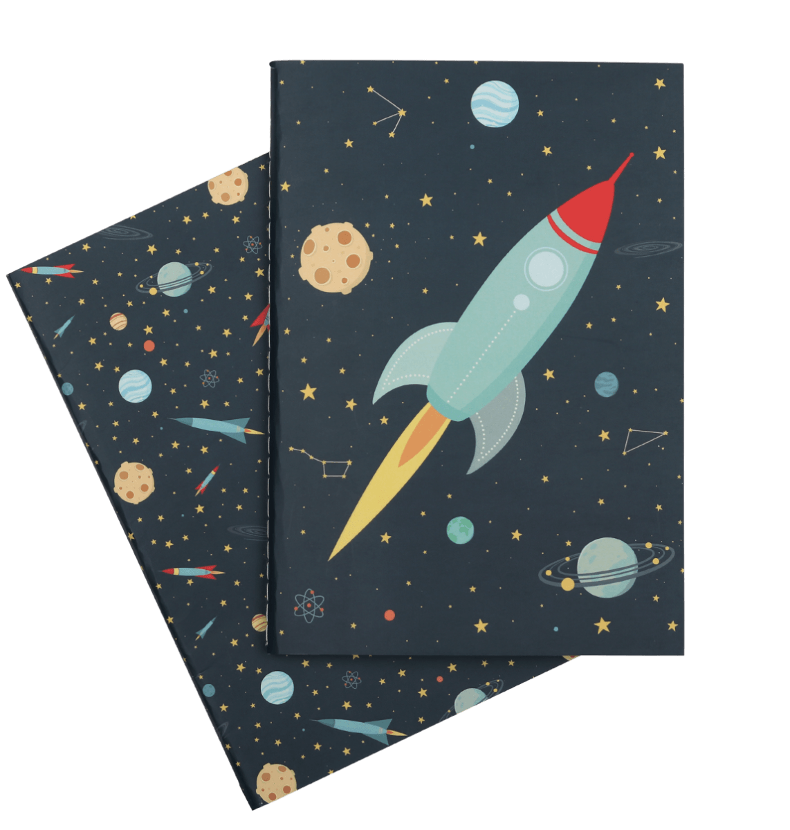 LITTLE LOVELY COMPANY Sveska Svemir, A5, 2 komada