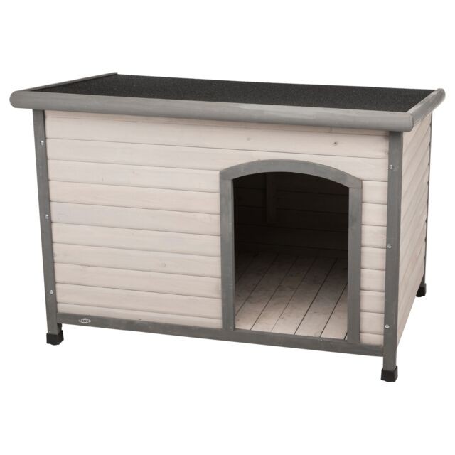 TRIXIE Kućica za pse Classic Dog Kennel, 116x82x79 cm, Drvena, Siva