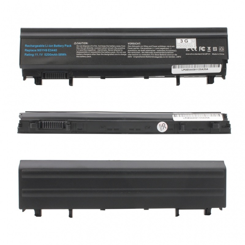 Baterija za laptop Dell Latitude E5440, 11.1 V, 5200 mAh