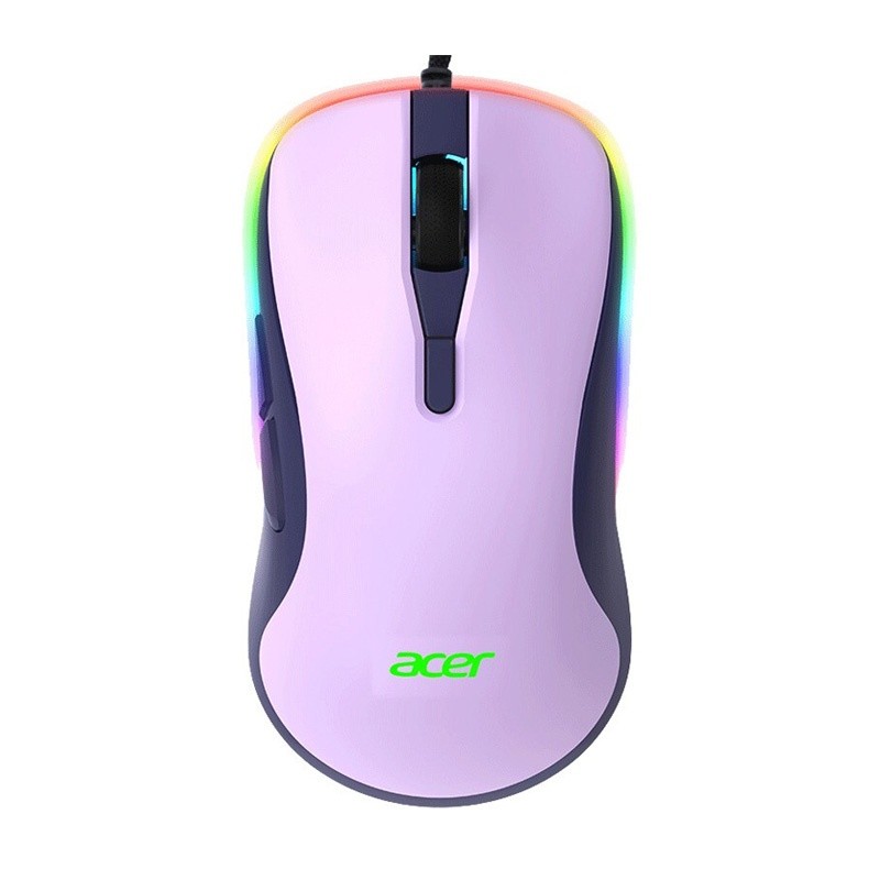 Acer Gejmerski miš OMW110, 10000 DPI, Ljubičasti