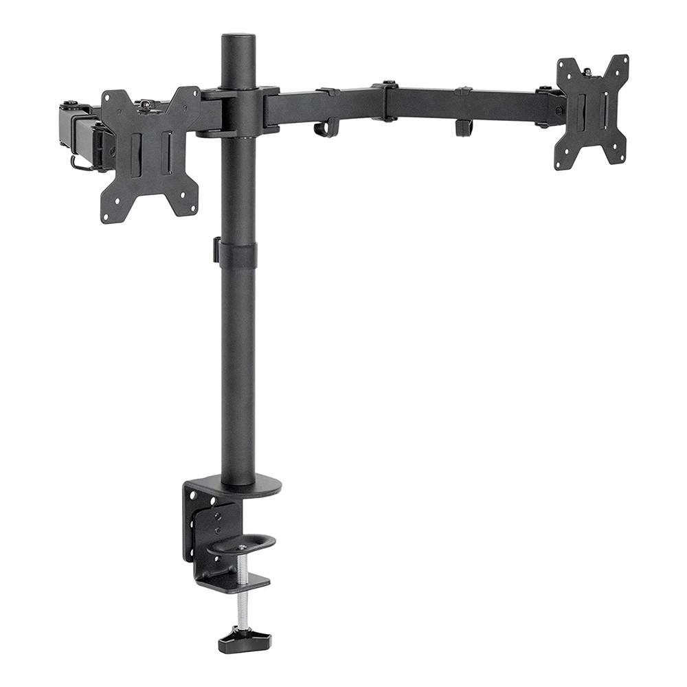 Fantech Nosač za dva monitora DS3002C-B1, Zglobni, Crni