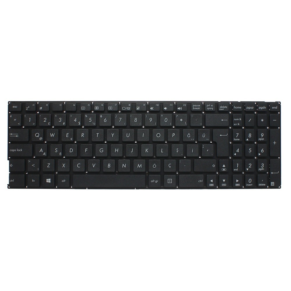 Asus Tastatura X502, Crna