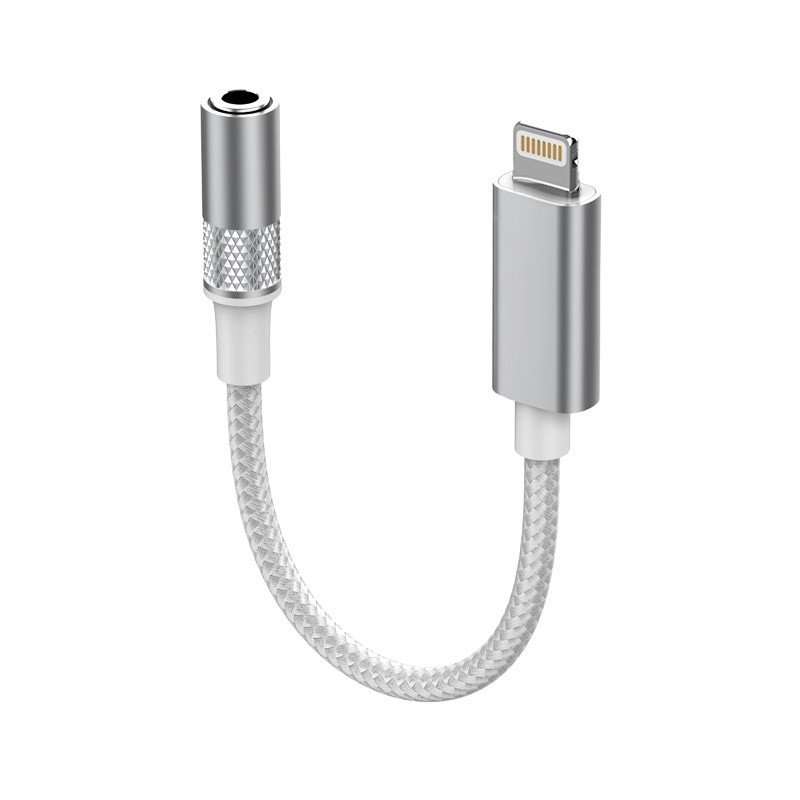 Ldnio Adapter za slušalice LSY80i, iPhone Lightning/3.5 mm, Beli