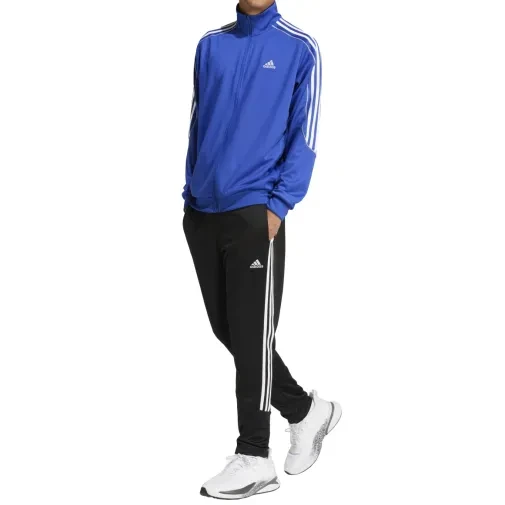 Adidas Muška komplet trenerka M 3S FL TT TS, Crno plave