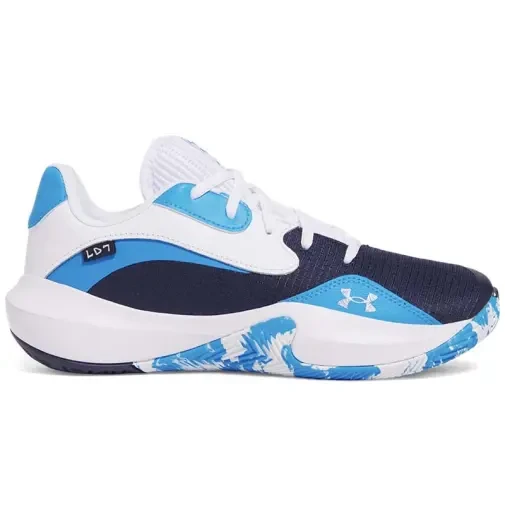 Under Armour Muške patike za košarku UA Lockdown 7 Low, Plave