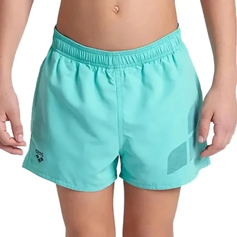 Arena Dečiji šorts za kupanje Logo R, Tirkizni