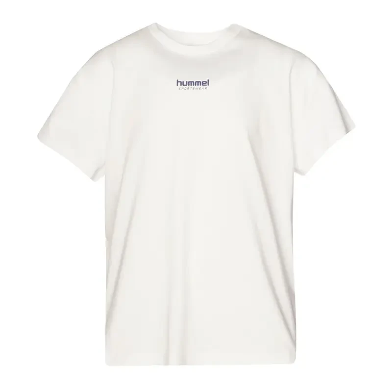 Hummel Majica za devojčice Hmlpeter Oversize, Bela