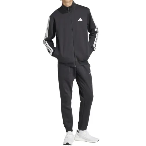 Adidas Muška trenerka M 3S FL TT TS, Crna