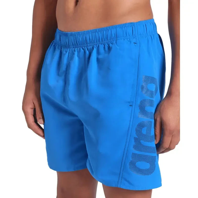 Arena Muški šorc za plivanje Fundamentals Logo Boxer R, Plavi