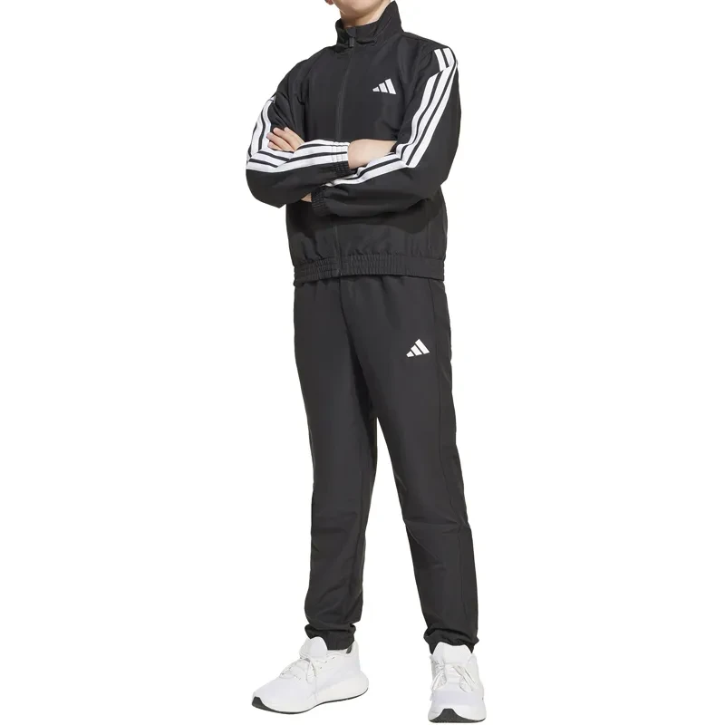 Adidas Trenerka za dečake J 3S WV TS, Crna