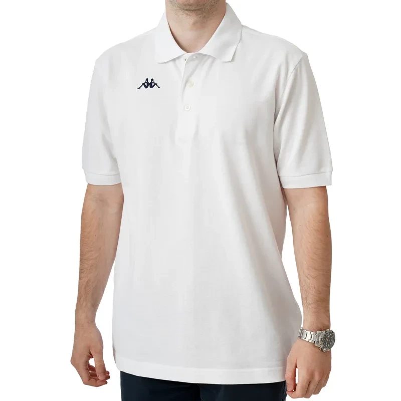 Kappa Muška polo majica Logo Holiver, Bela