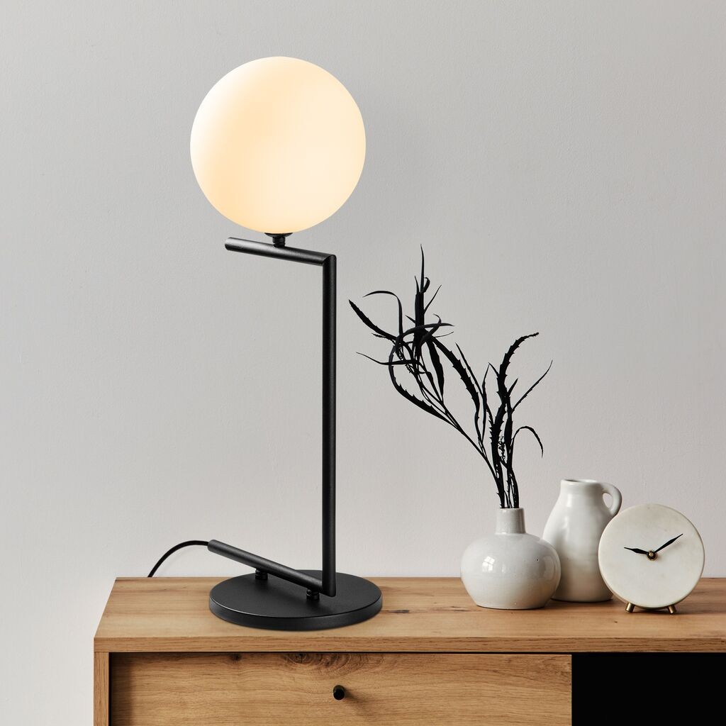 Opviq Stona lampa Luminar-14175, 29x20x64 cm, Crna