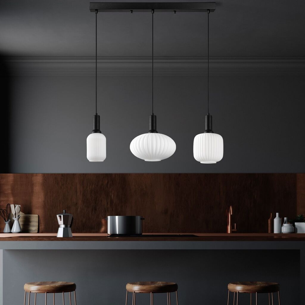 Opviq Luster Asker-15197, 87x30x130cm, IP20, Belo-crni