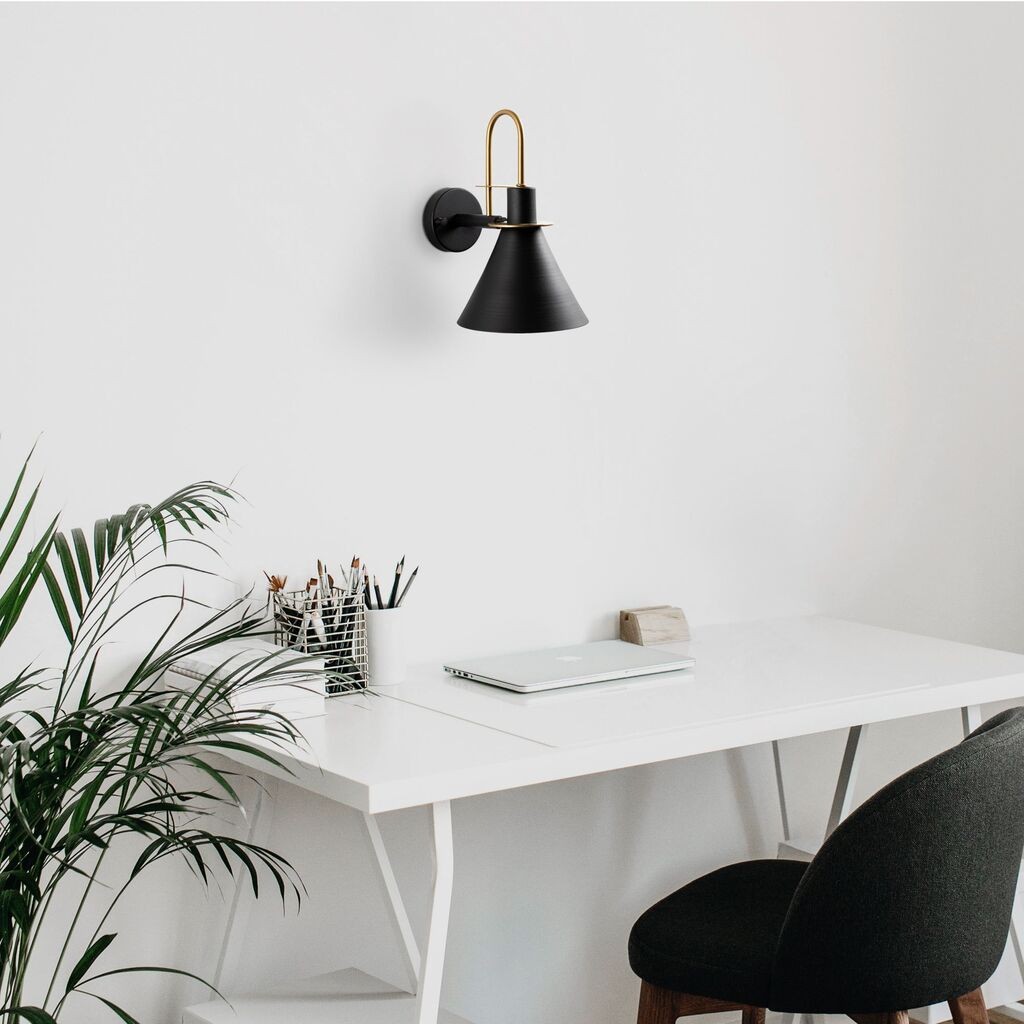 Opviq Zidna lampa Arco-15040, 19x26x32cm, IP20, Crna