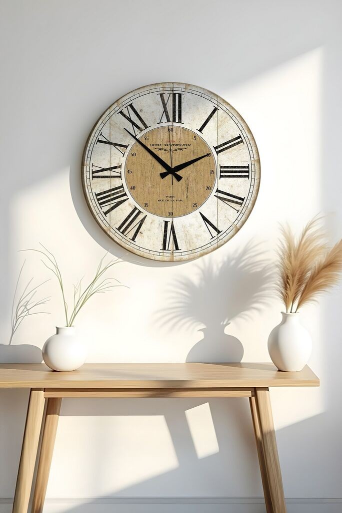 Wallity Zidni sat Huhuas00013, 50x50 cm, Bež