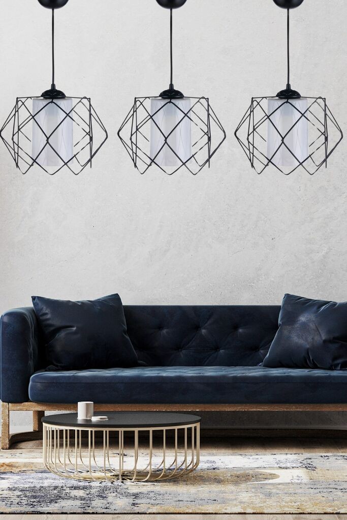 Opviq Luster LB029x3, 23,5cm, IP20, Crni