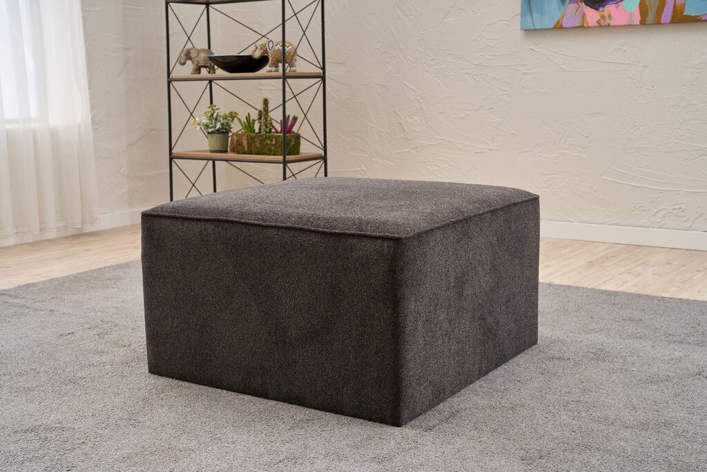 Atelier del Sofa Tabure Kozan, 81x45x81cm, Antracit