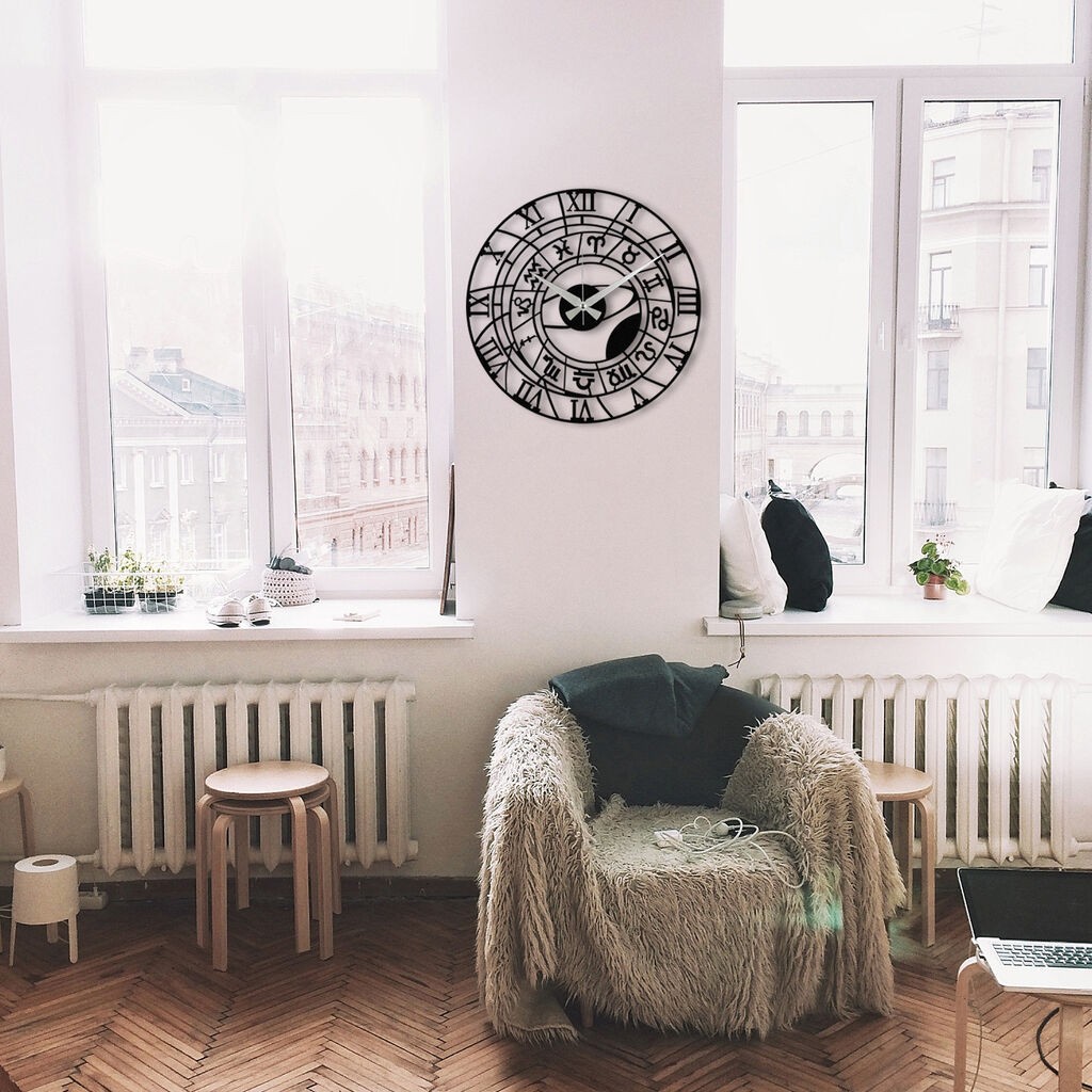 Wallity Zidni sat S025, 48x48 cm