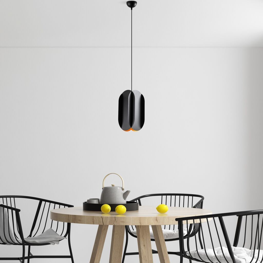 Opviq Luster Corner-13783-, 20cm, IP20, Crni