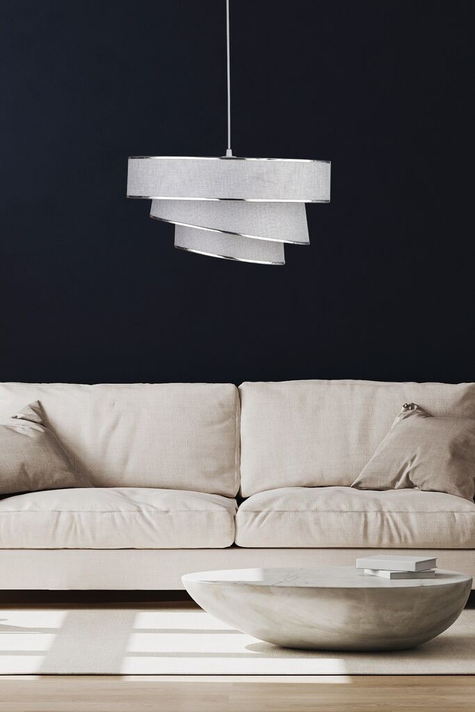 Opviq Luster KS-2011, 40cm, IP20, Sivo-srebrne boje