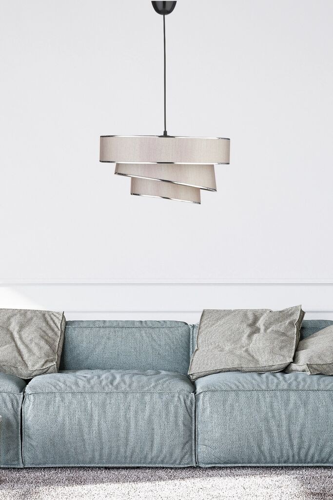 Opviq Luster KS-2012, 40cm, IP20, Bež-srebrni