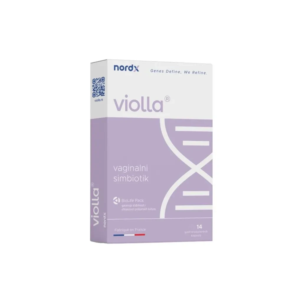 Nordx Vaginalni simbiotik Violla, 14 kapsula