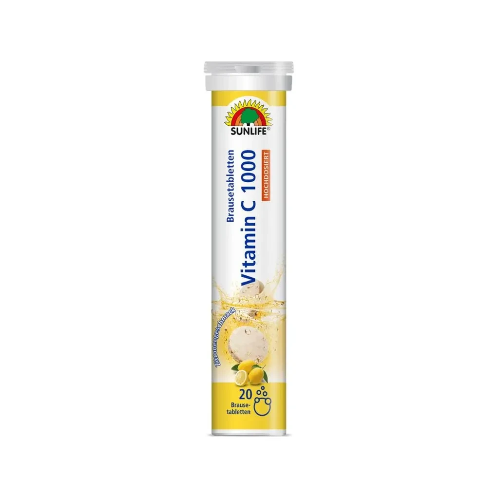 SunLife Šumeće tablete Vitamin C 1000mg, 20 komada