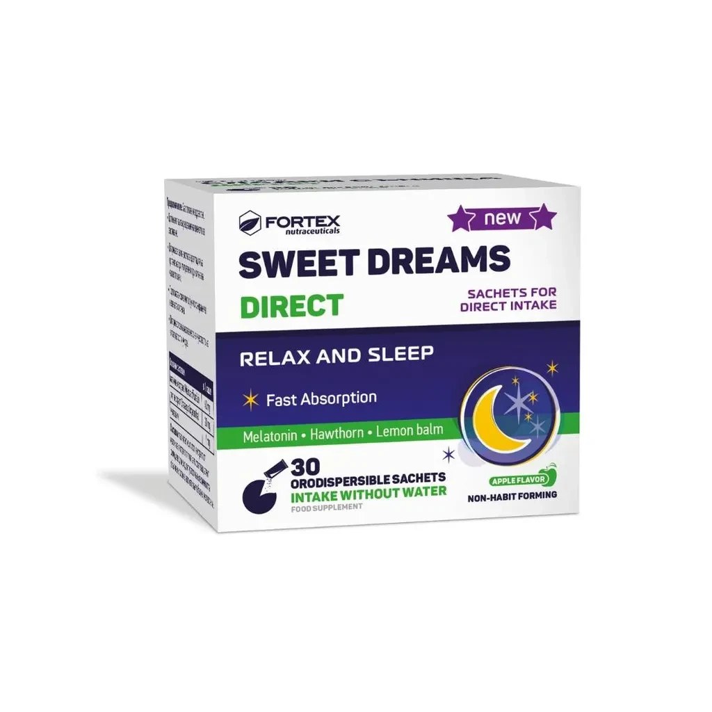 Fortex Preparat za miran san Direkt Sweet Dreams, 30 kesica