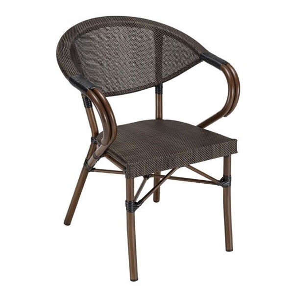 Baštenska stolica Lazarus KJF011B, 58x55x80cm, Braon