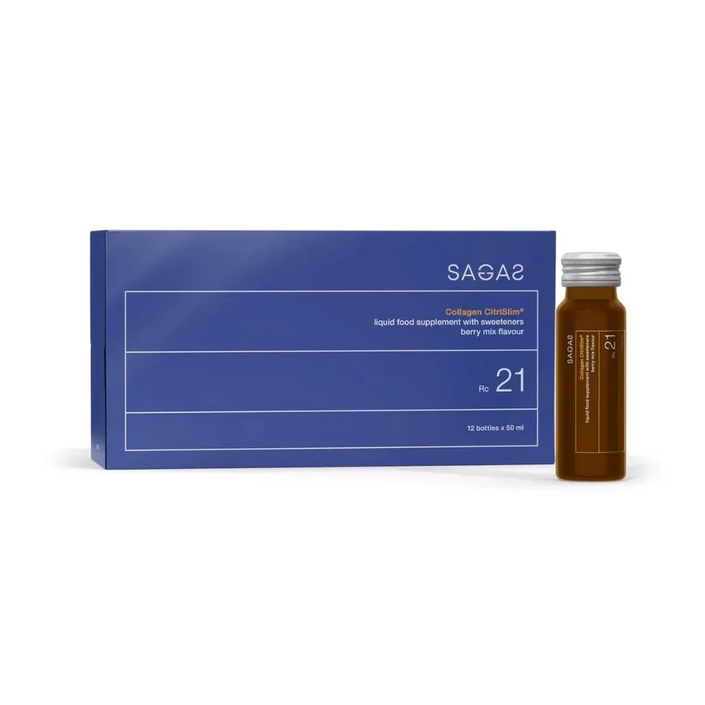 Sagas Collagen CitriSlim Rc 21, 12 bočica