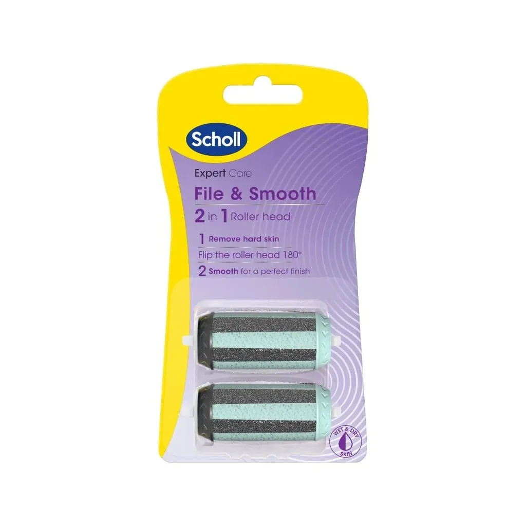 Scholl Rezervni nastavci za električnu turpiju, 2 komada