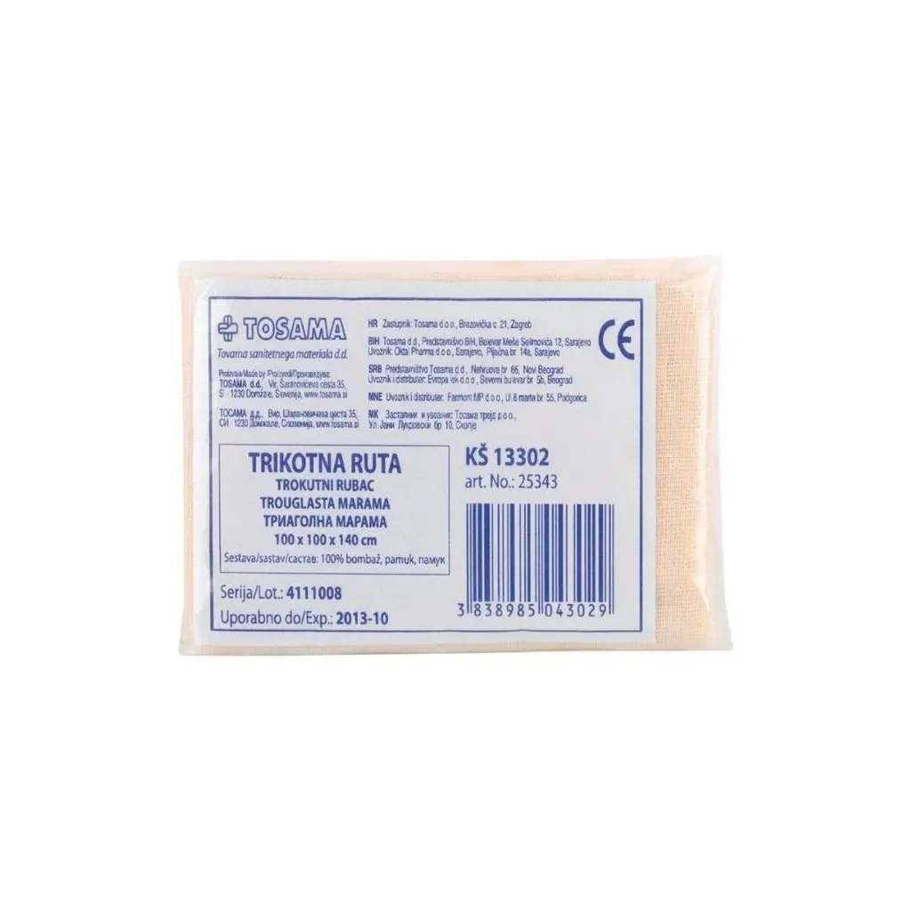 Tosama Trougla marama za imobilizaciju