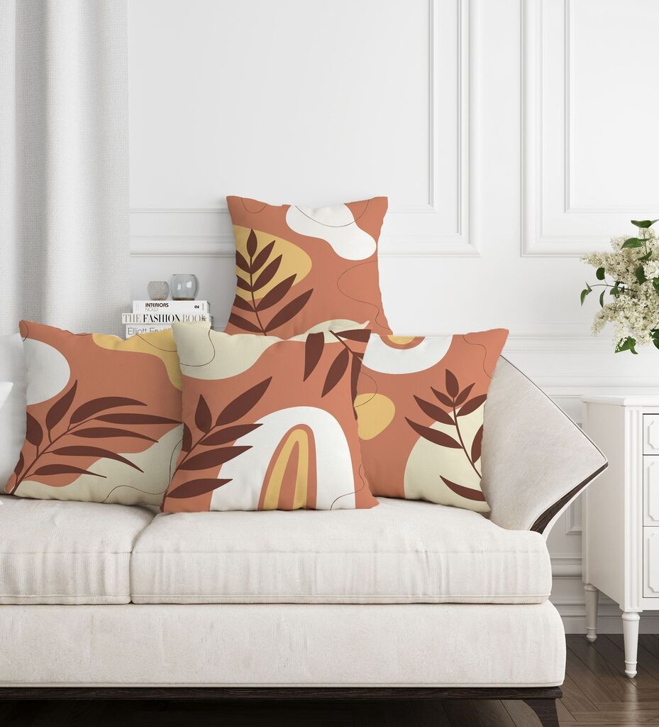 Aberto Design Set dekorativnih jastučnica ASR-plw4-4, 43 x 43 cm, 4 komada, Višebojne