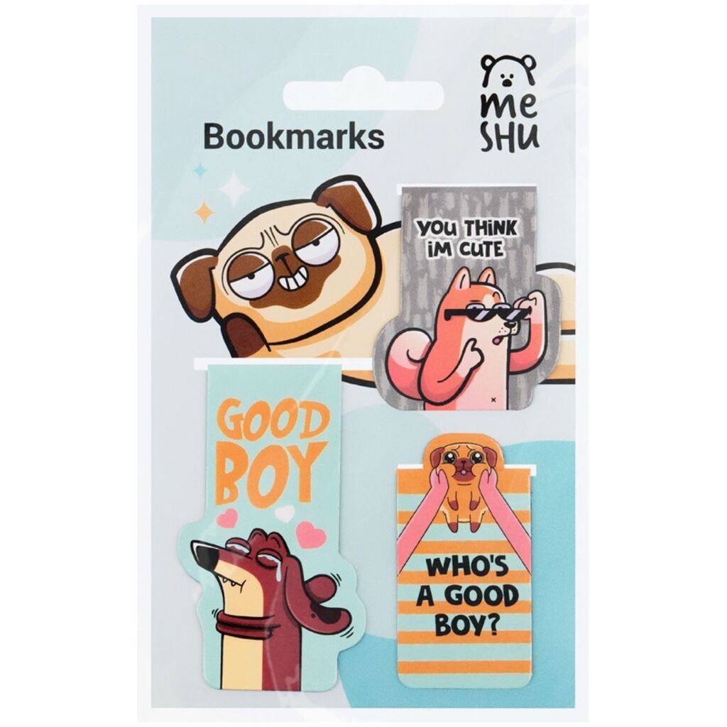 Meshu Magnetni bookmarker Good boy, 3 komada