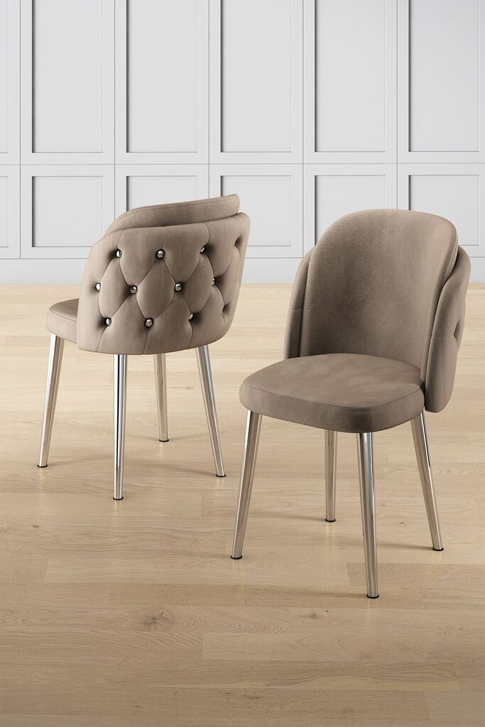 Hanah Home Set stolica Axle, 85x59x146 cm, 6 komada, Smeđe