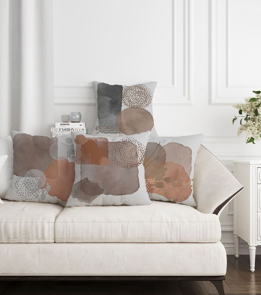 Aberto Design Set dekorativnih jastučnica ASR-plw4-14, 43 x 43 cm, 4 komada, Višebojne