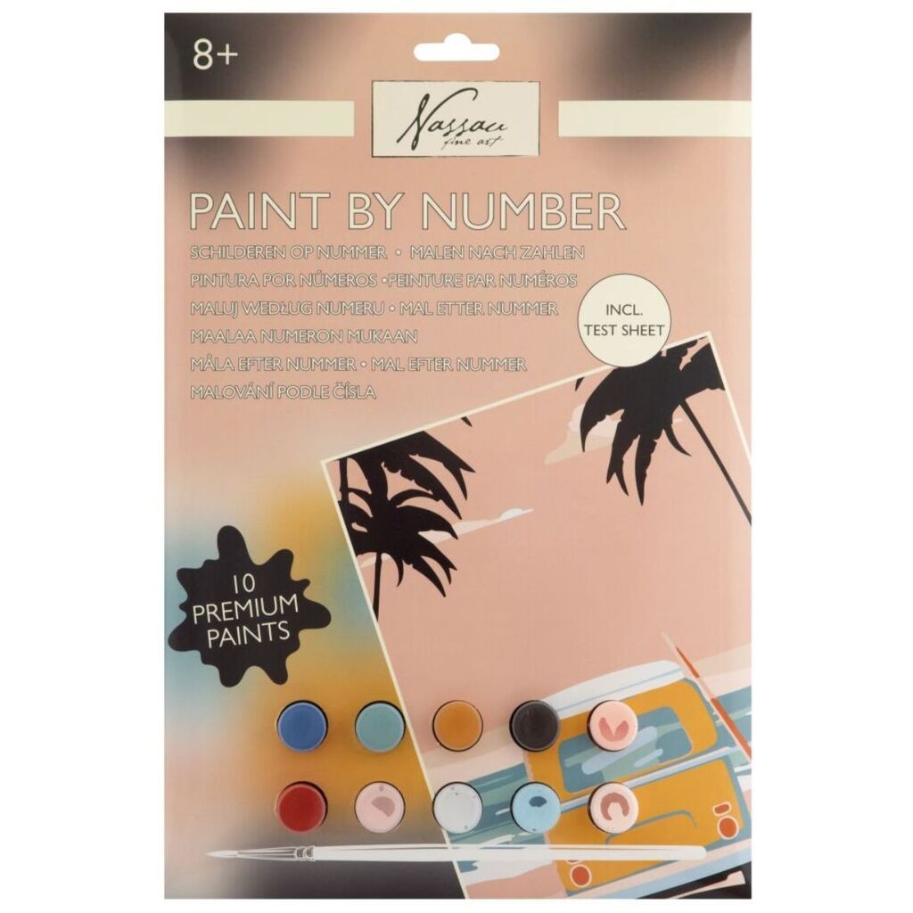 Nassau Fine Art Bojenje po brojevima Plaža