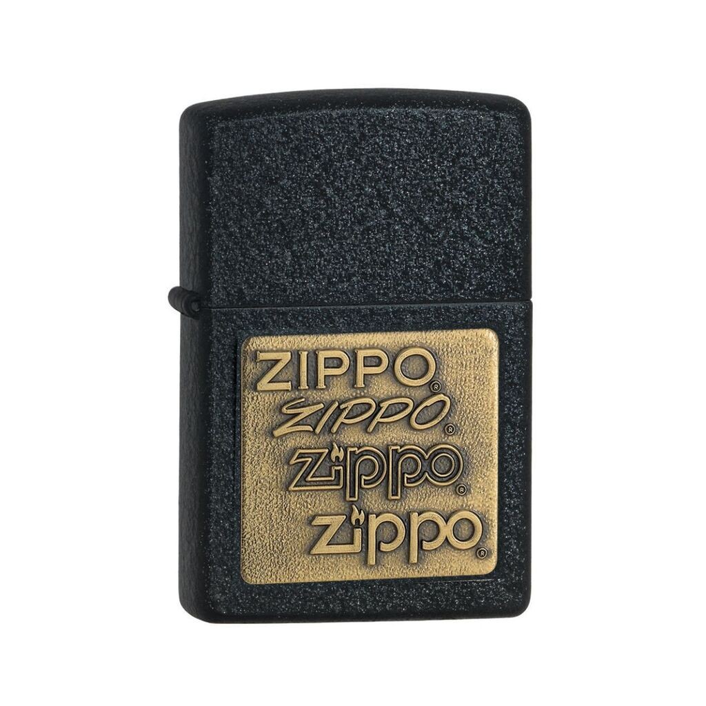 Zippo Upaljač Black Crackle, Crni