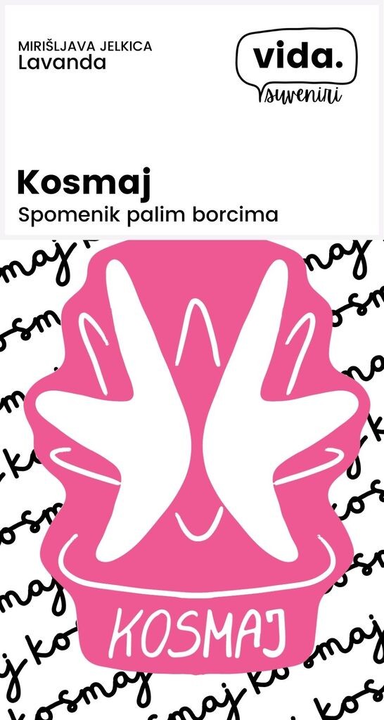 Vida suveniri Mirisna jelkica Kosmaj, Lavanda, Roze